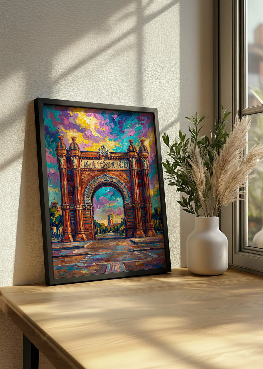 Cuadro Arco del Triunfo - Soft - Fauvista