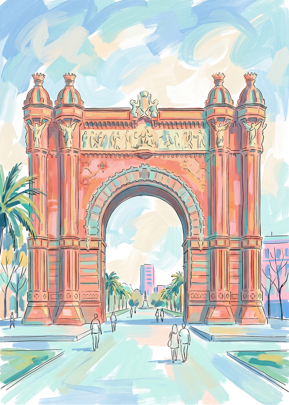 Cuadro Arco del Triunfo - Soft