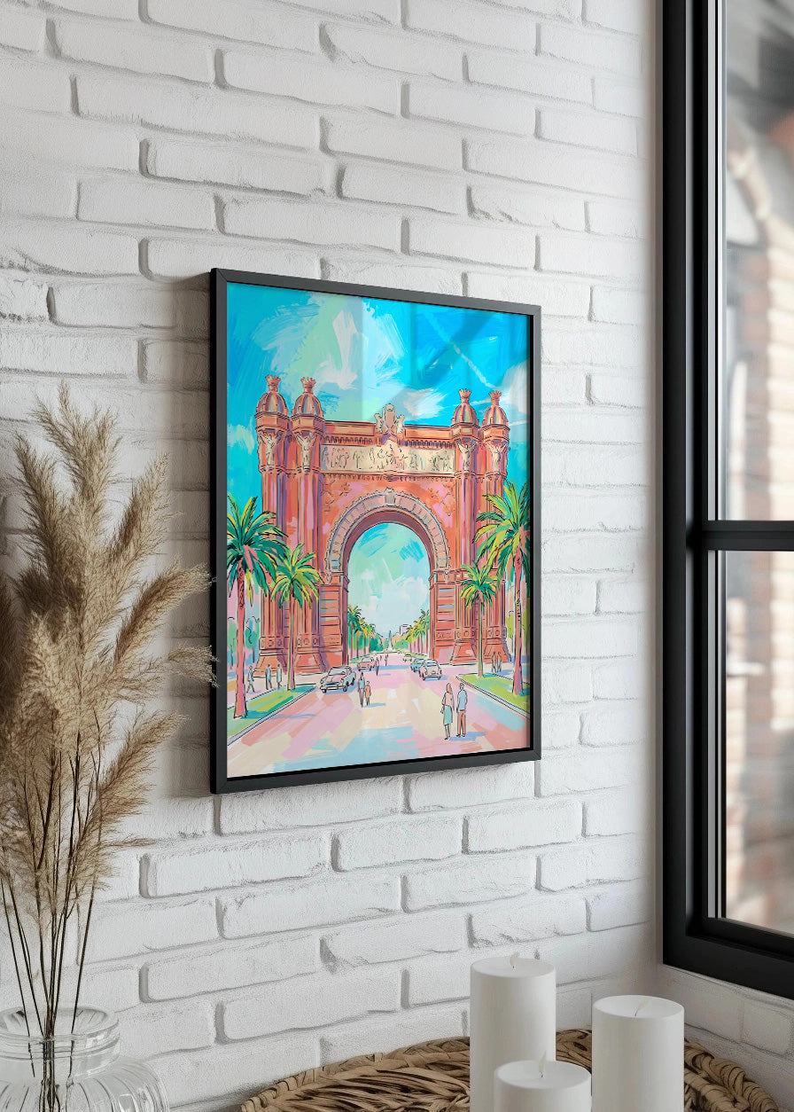 Cuadro Arco del Triunfo de Barcelona - Soft