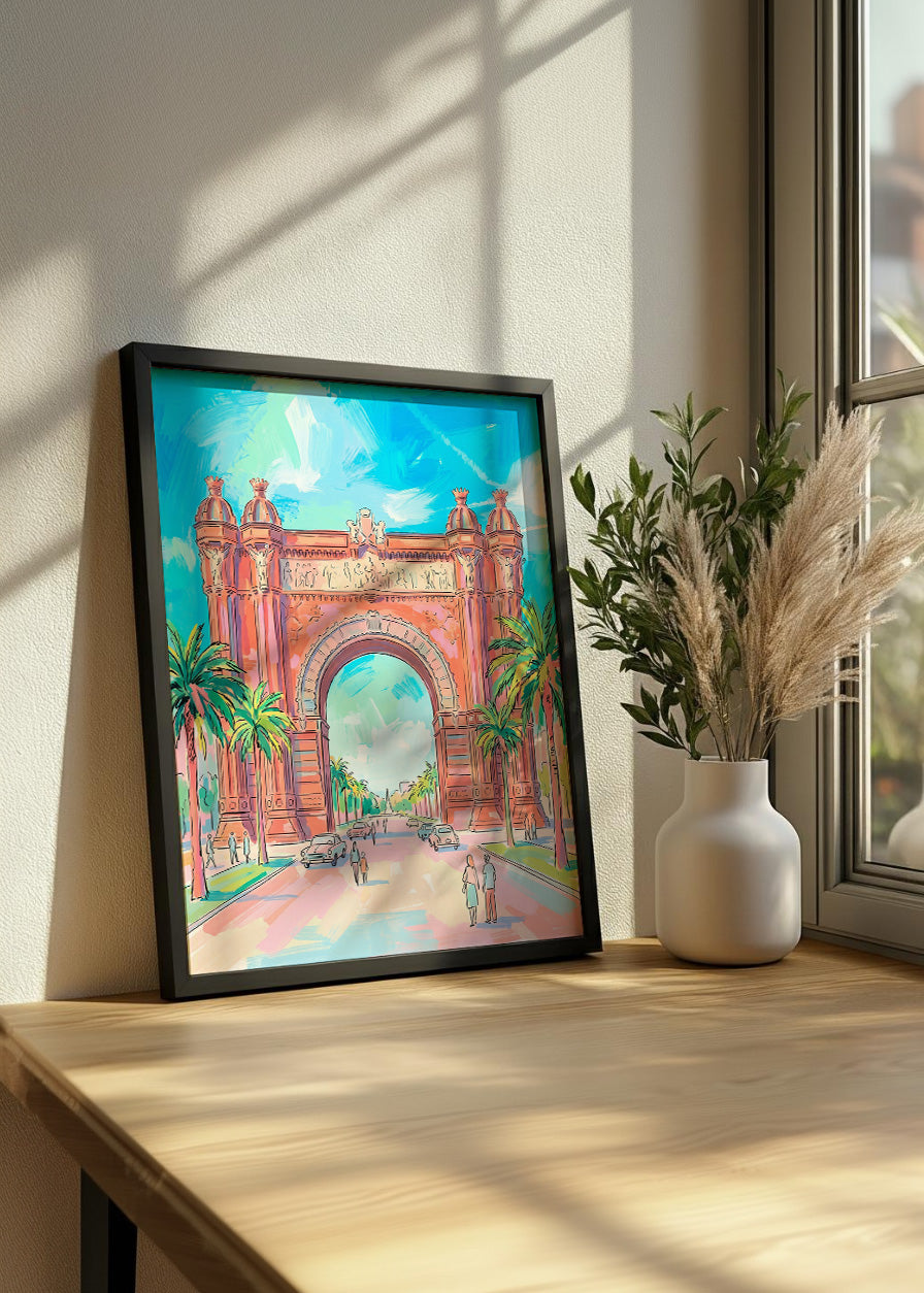 Cuadro Arco del Triunfo de Barcelona - Soft