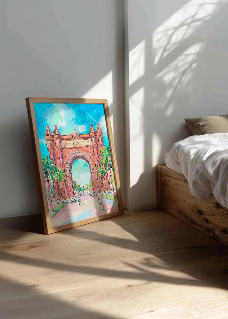 Cuadro Arco del Triunfo de Barcelona - Soft