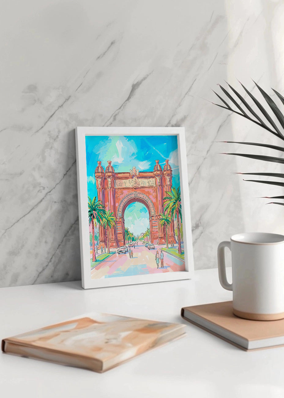 Cuadro Arco del Triunfo de Barcelona - Soft