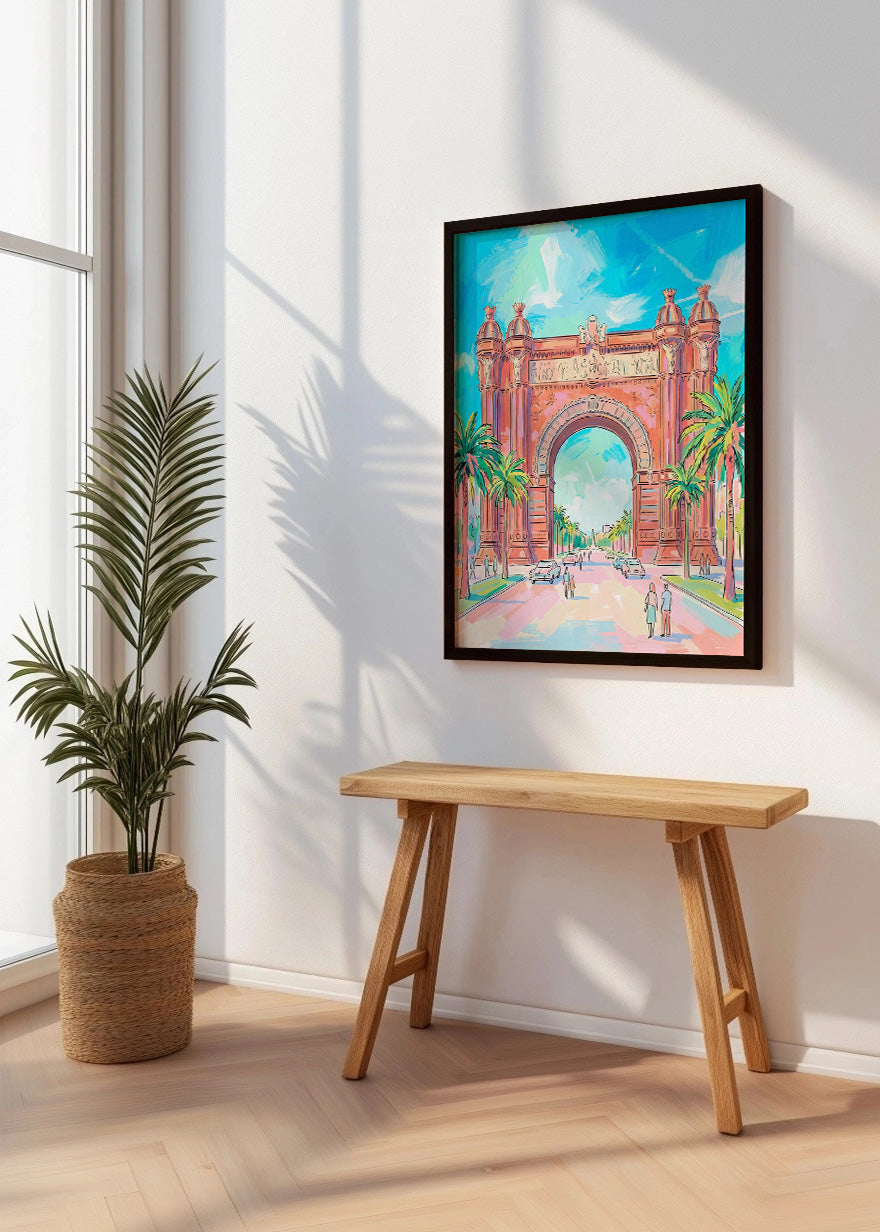 Cuadro Arco del Triunfo de Barcelona - Soft