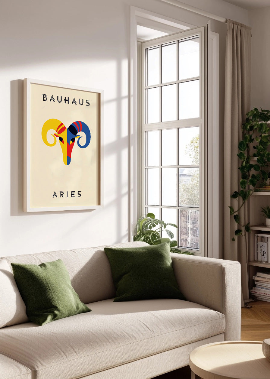 Cuadro Aries Bauhaus
