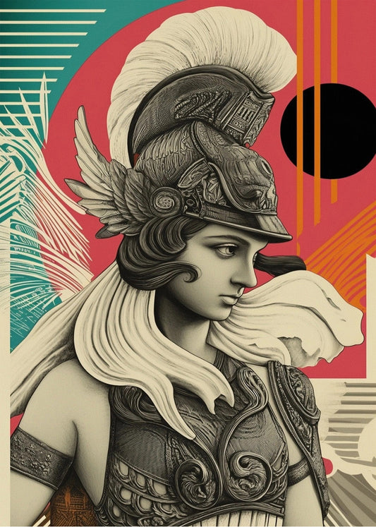 Cuadro Atenea aesthetic