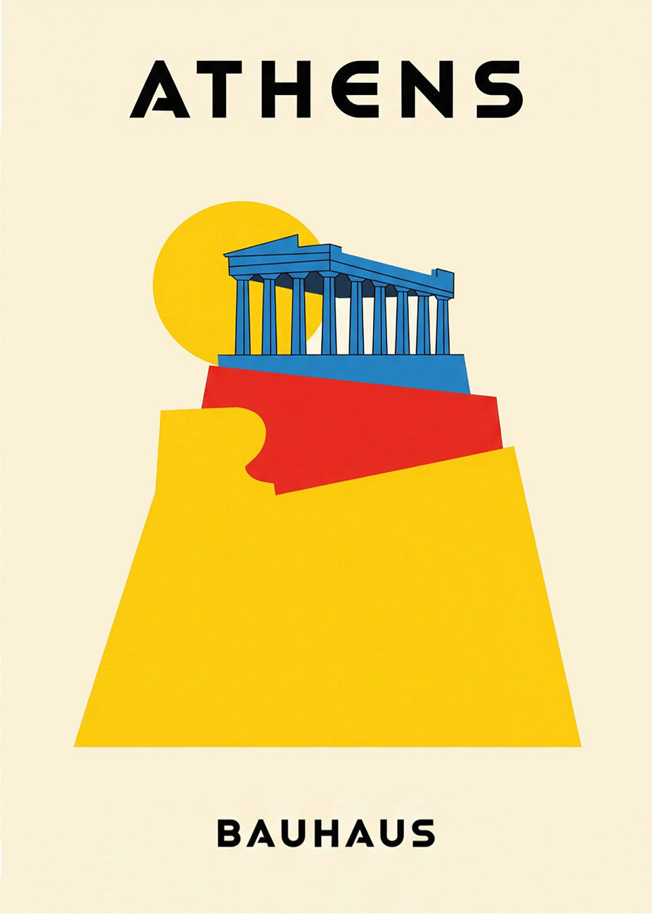 Cuadro Athens Poster Bauhaus