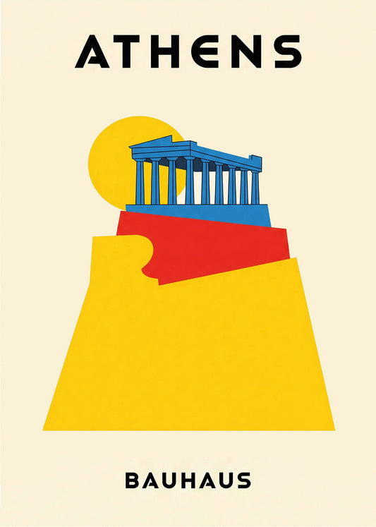 Cuadro Athens Poster Bauhaus