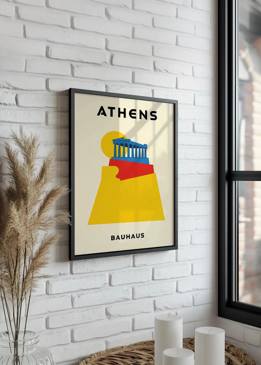 Cuadro Athens Poster Bauhaus