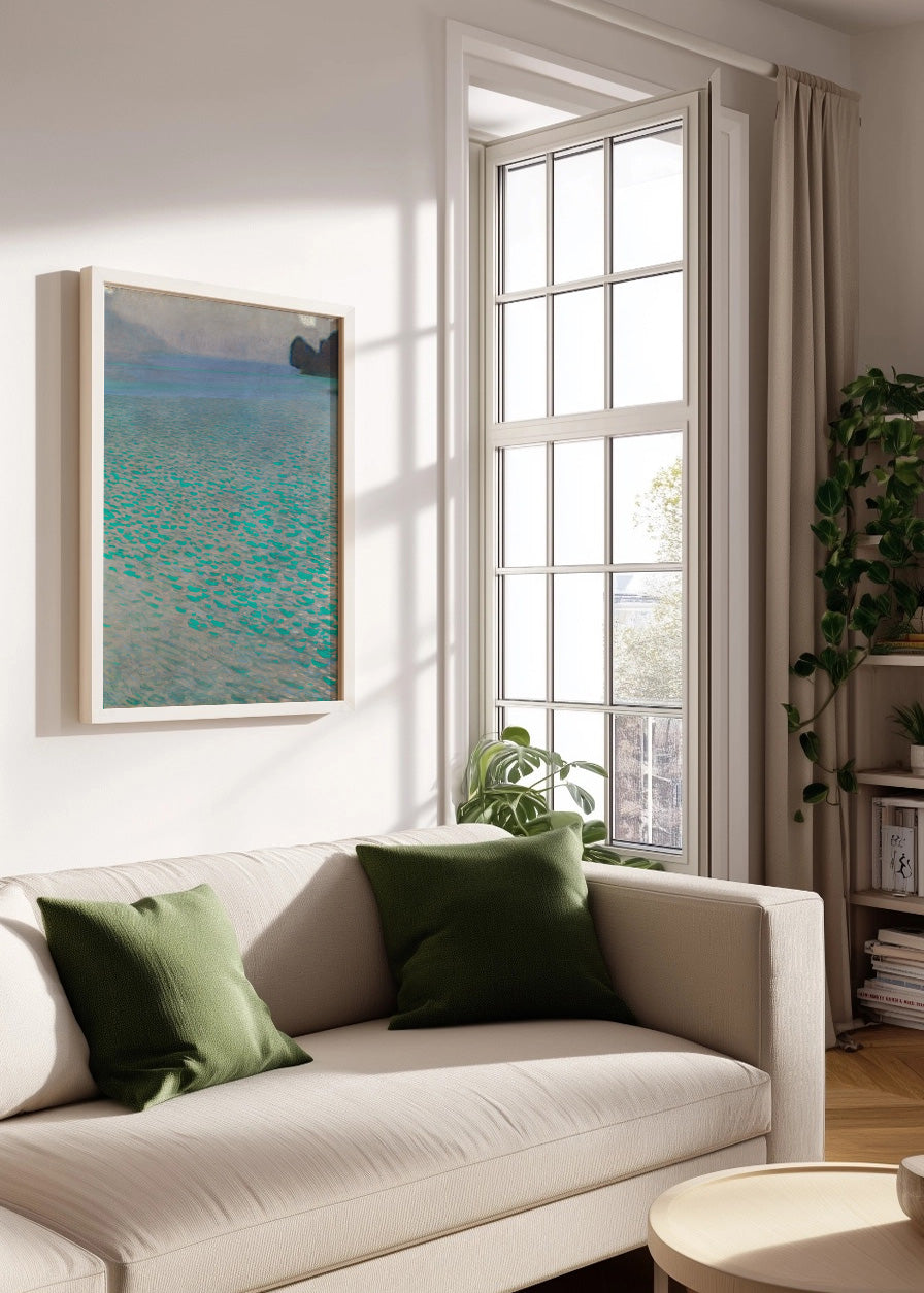 Cuadro Attersee Isla (Gustav Klimt)
