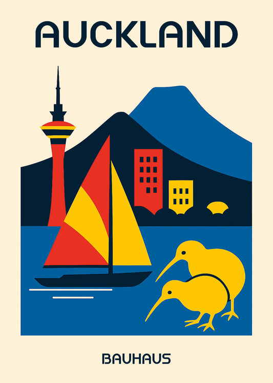 Cuadro Auckland Poster Bauhaus