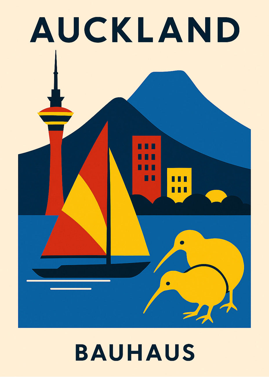 Cuadro Auckland Poster Bauhaus