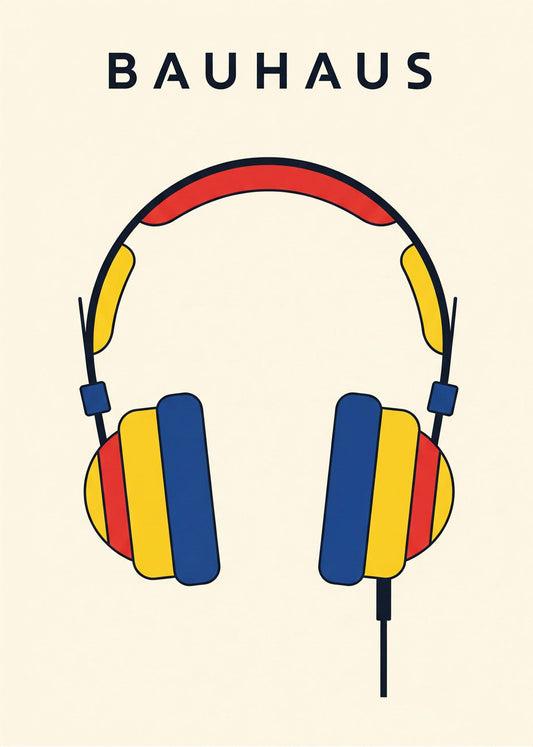 Cuadro Auriculares Bauhaus