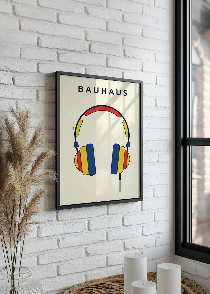 Cuadro Auriculares Bauhaus