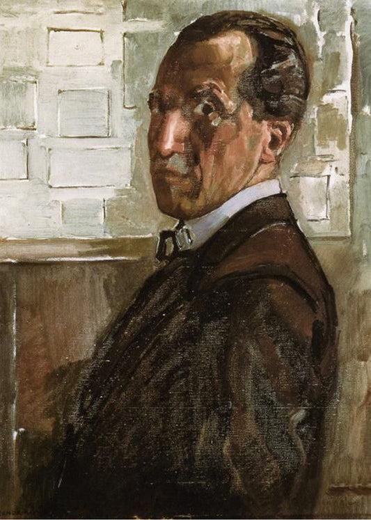 Cuadro Autorretrato de Mondrian