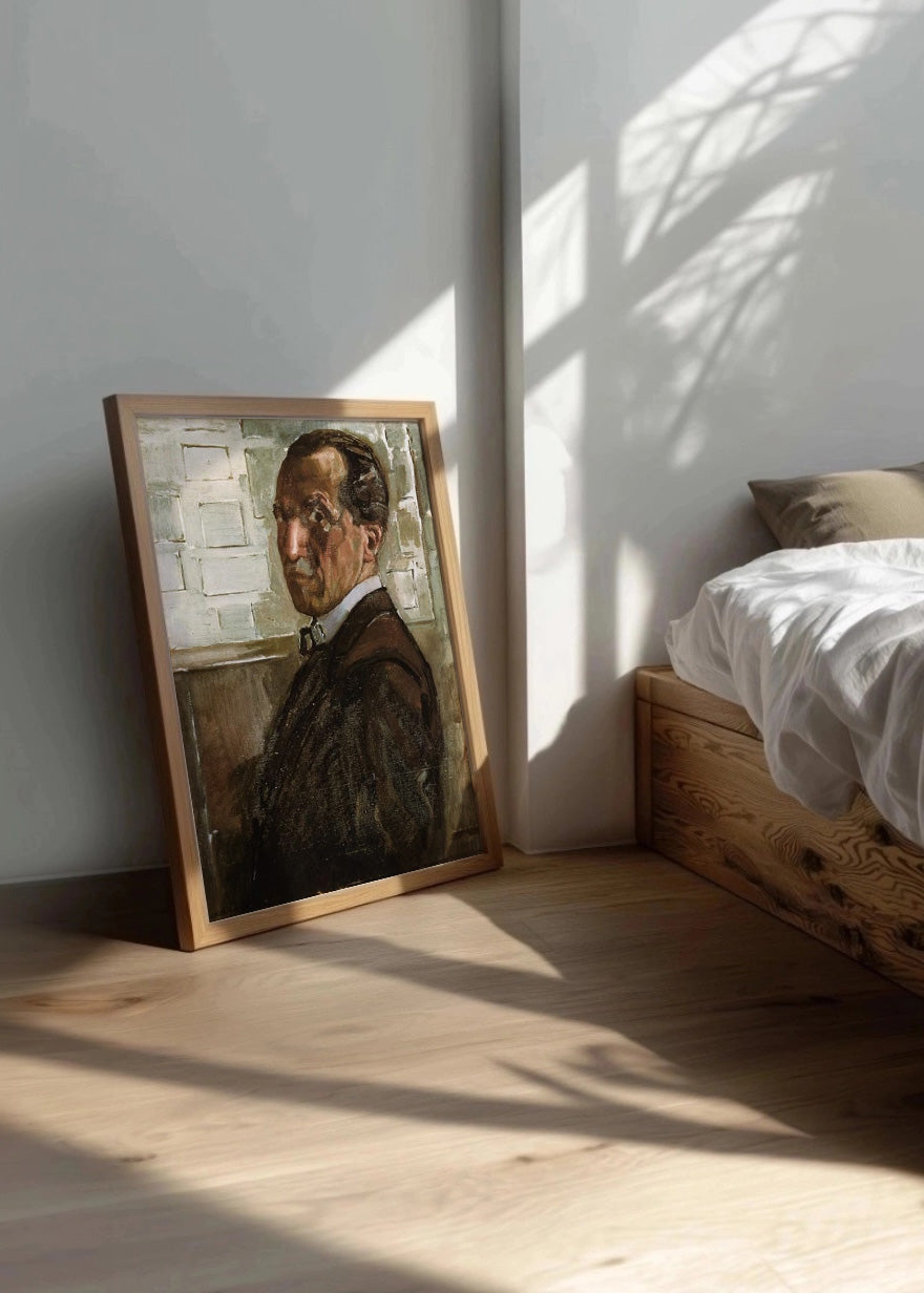Cuadro Autorretrato de Mondrian