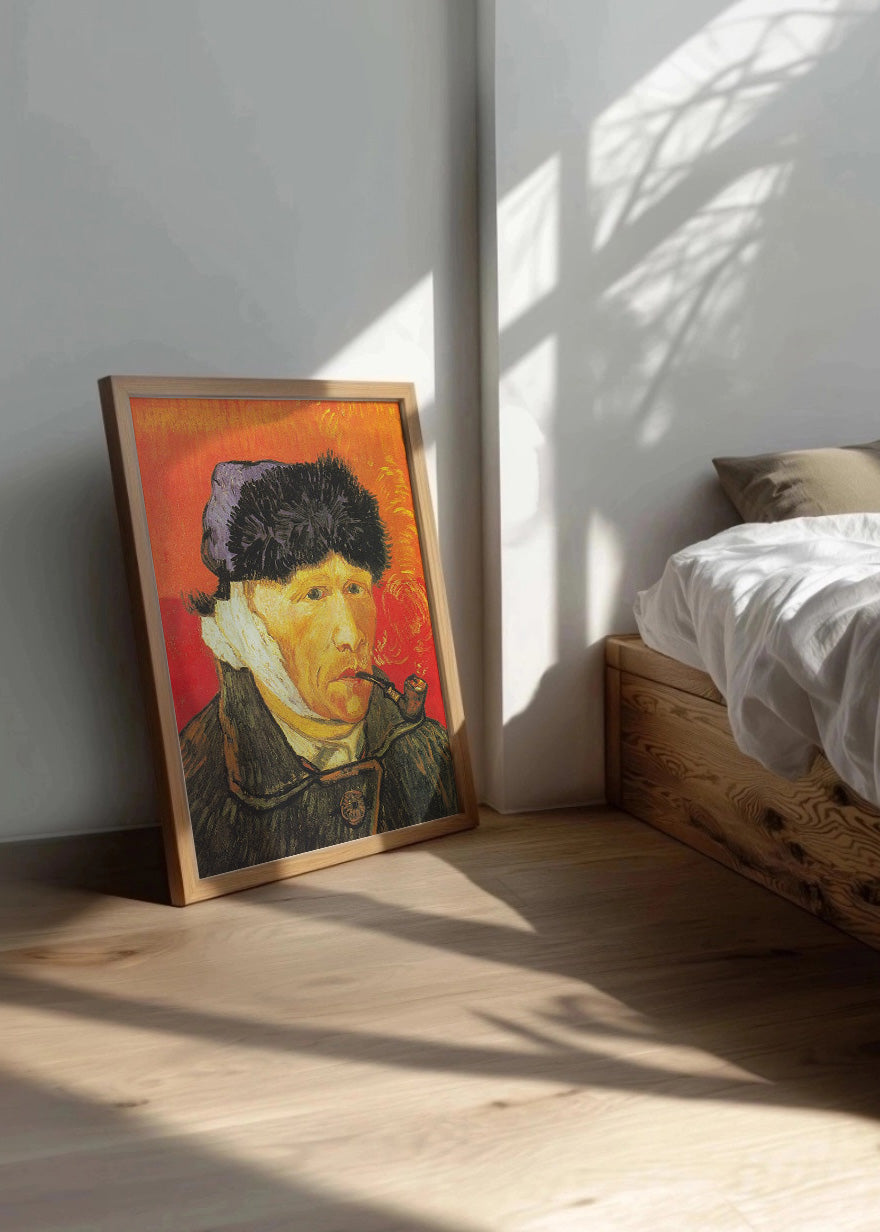 Cuadro ​Autorretrato de Van Gogh con la oreja vendada