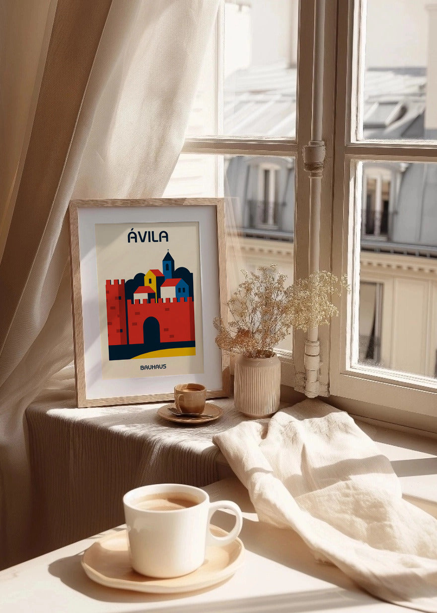 Cuadro Ávila Poster Bauhaus