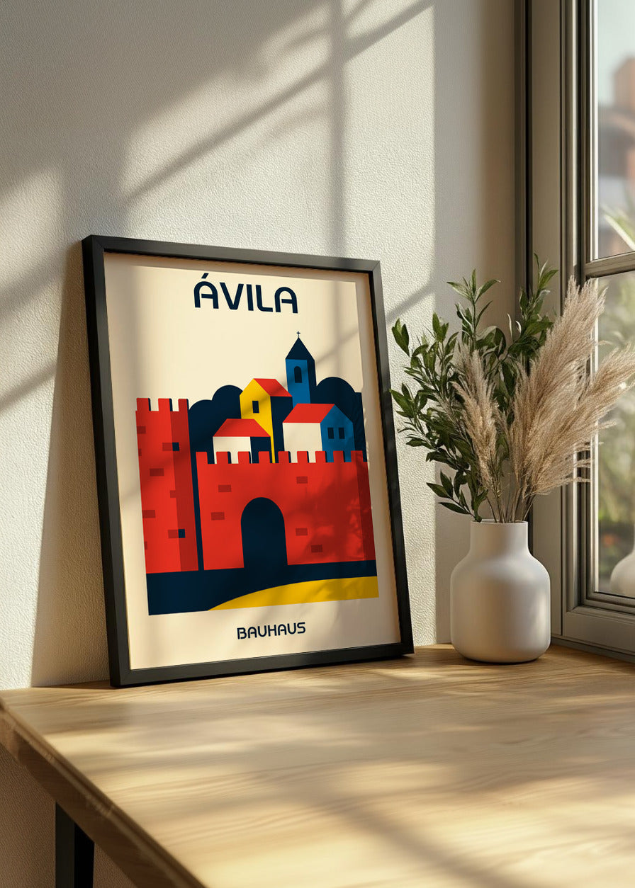 Cuadro Ávila Poster Bauhaus
