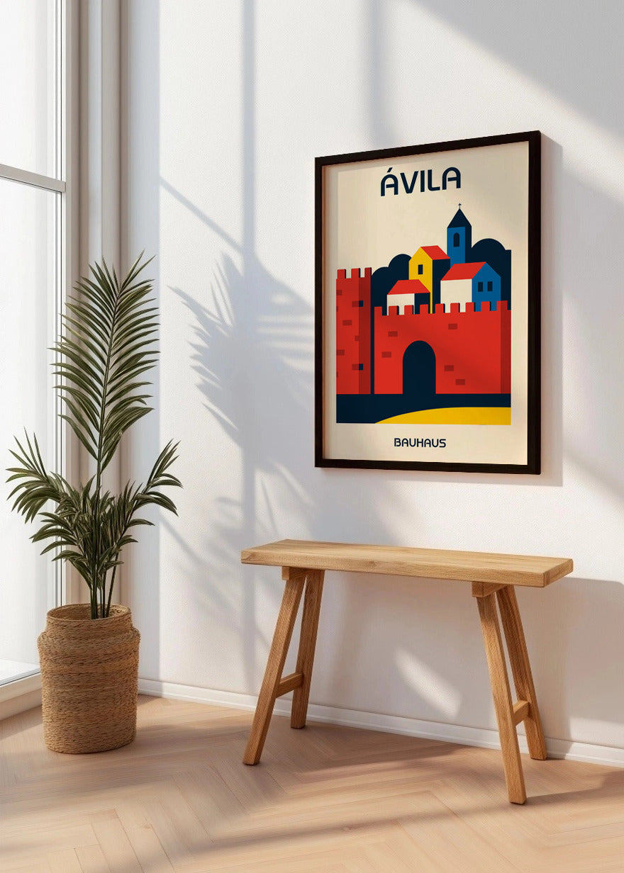 Cuadro Ávila Poster Bauhaus