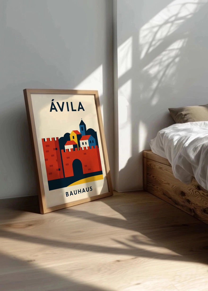 Cuadro Ávila Poster Bauhaus