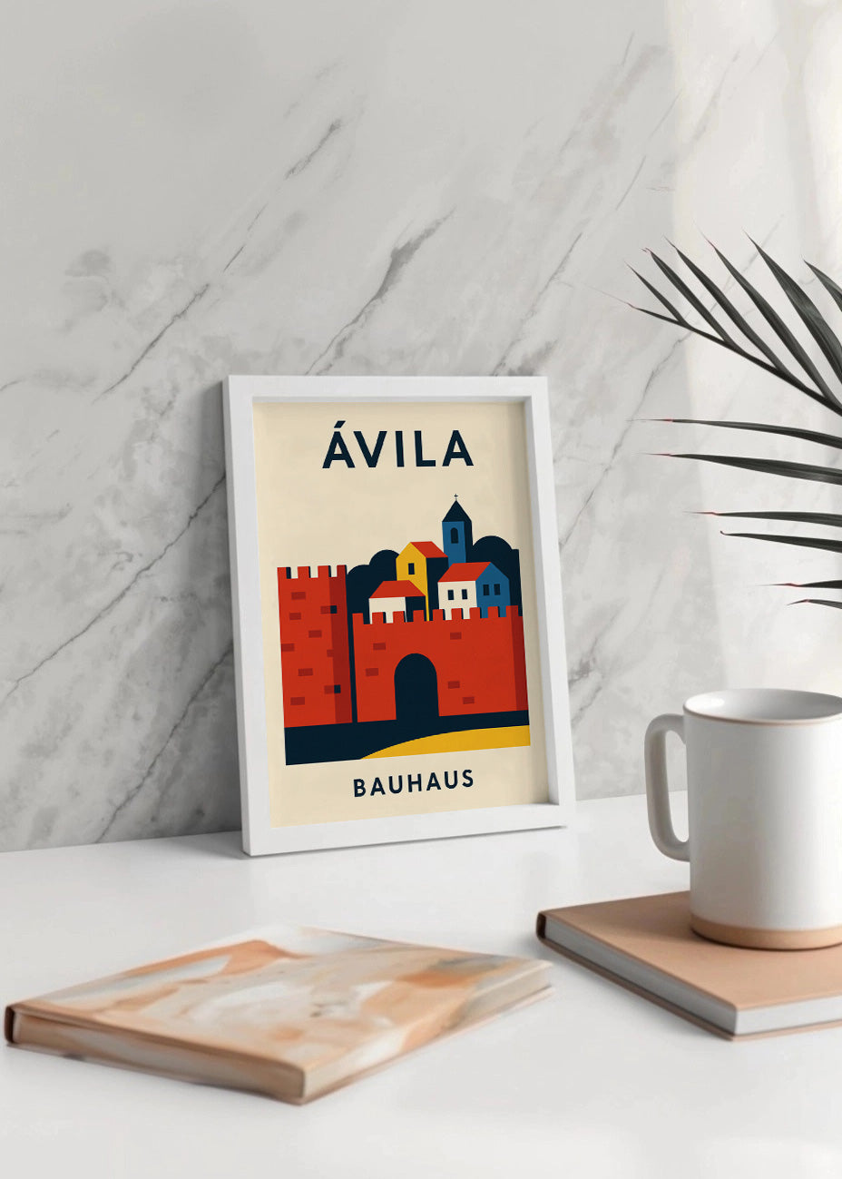 Cuadro Ávila Poster Bauhaus