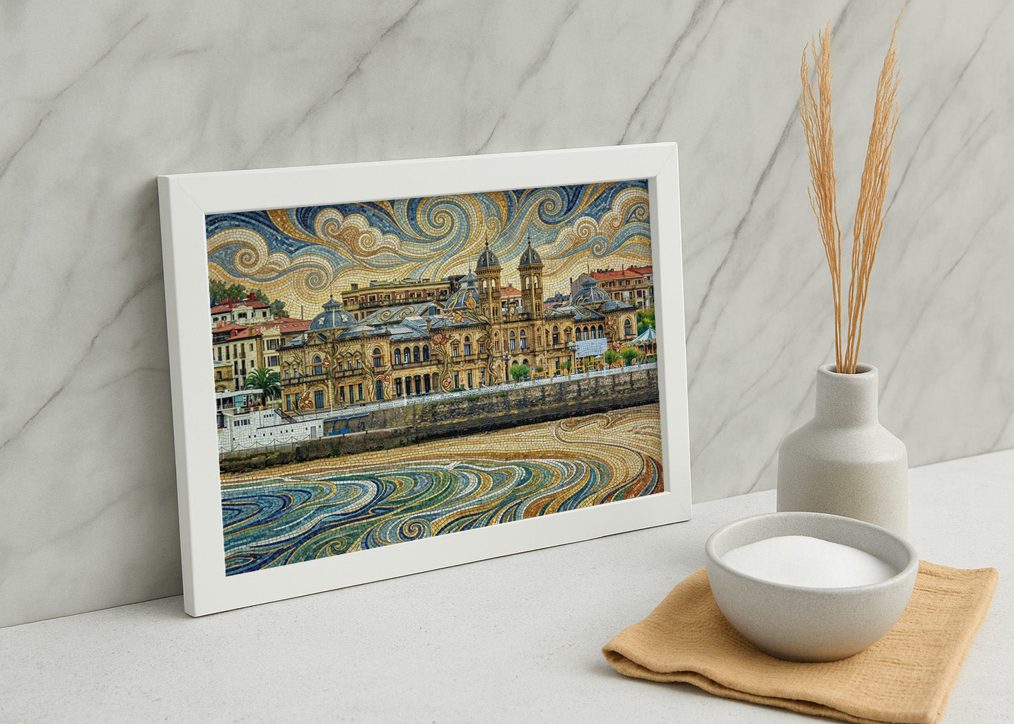 Cuadro Ayuntamiento de San Sebastián Gran Casino - Art Nouveau
