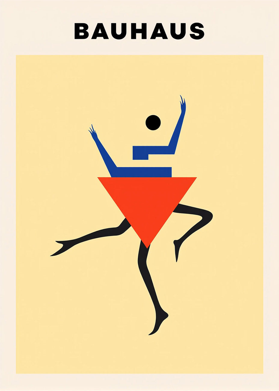 Cuadro Bailarina Bauhaus