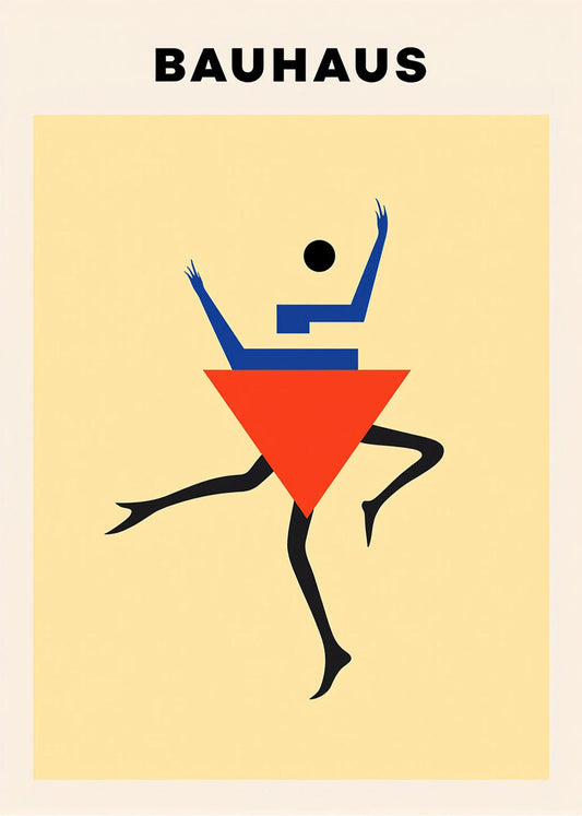 Cuadro Bailarina Bauhaus