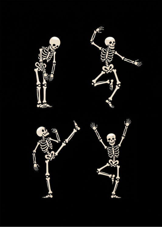 Cuadro Baile de esqueletos