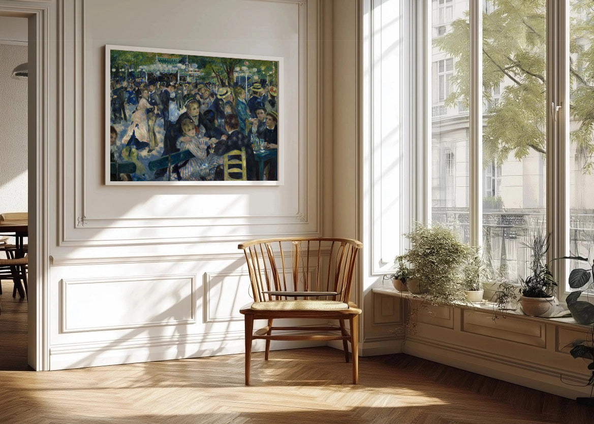 Cuadro ​Baile en Le Moulin de la Galette (Renoir)