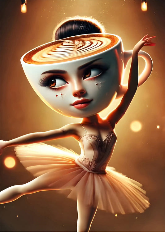 Cuadro Ballerina Cappuccina as