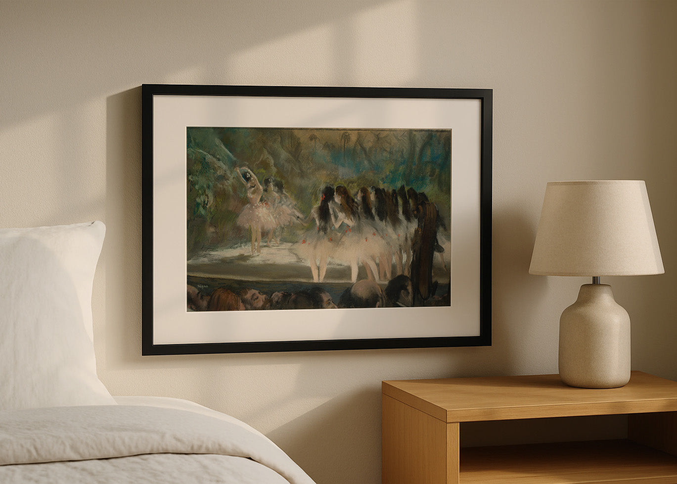 Cuadro ​Ballet en la Ópera de París (Edgar Degas)