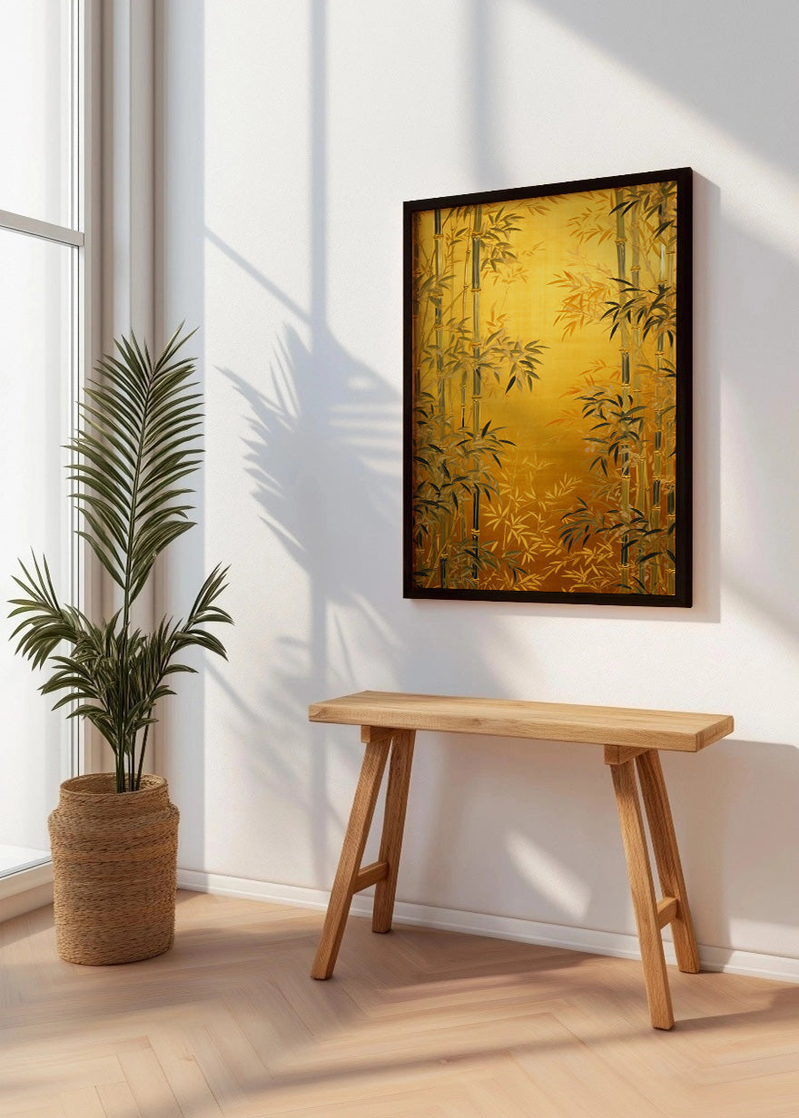 Cuadro ​Bamboo leaves