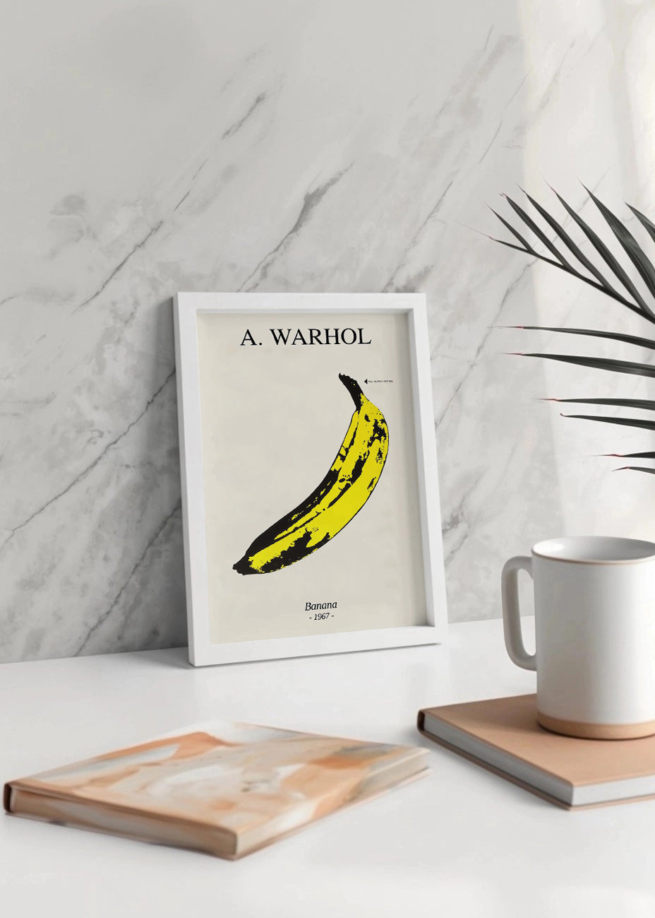 Cuadro Banana (A. Warhol)
