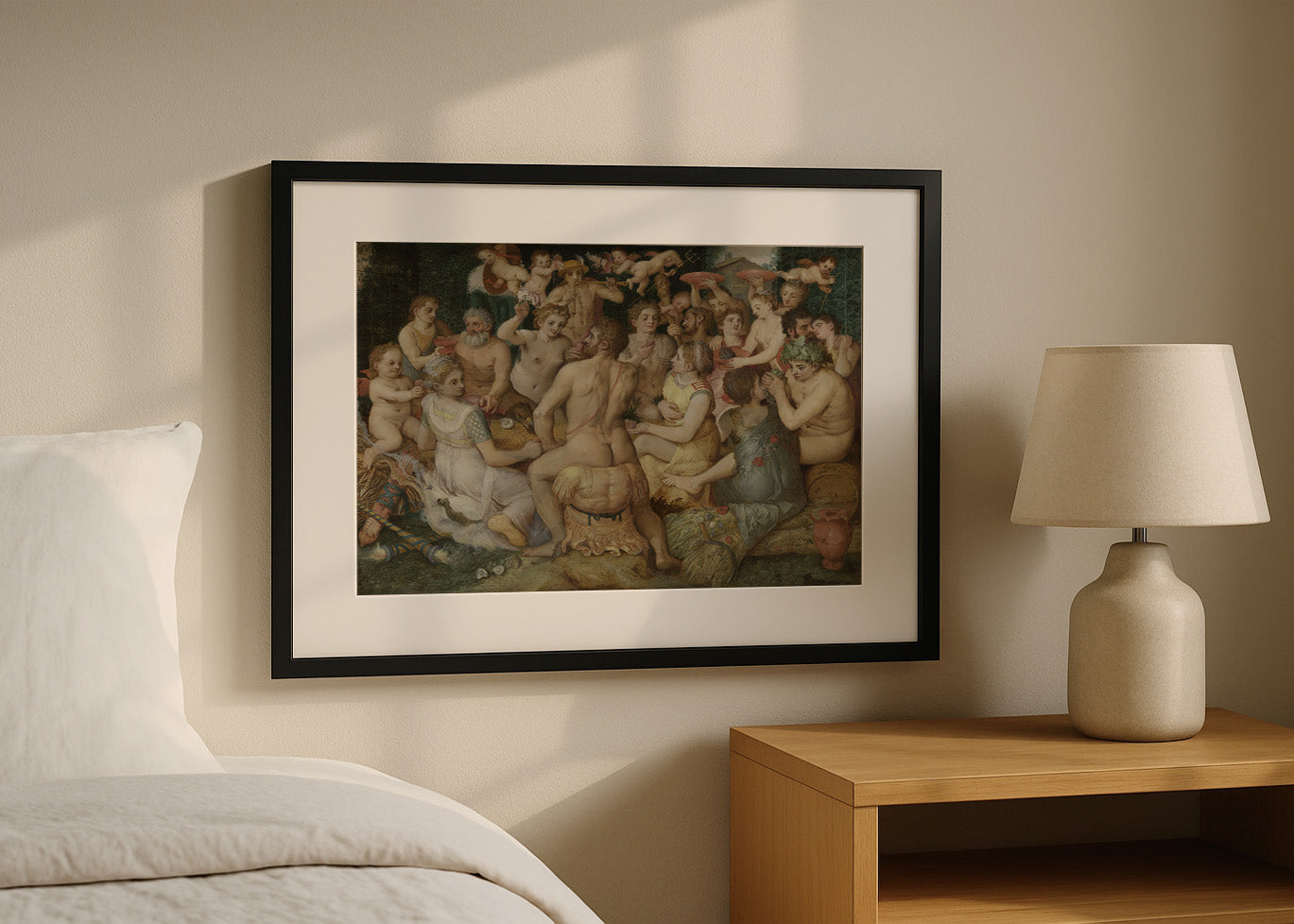 Cuadro ​Banquete de los dioses (Frans Floris)