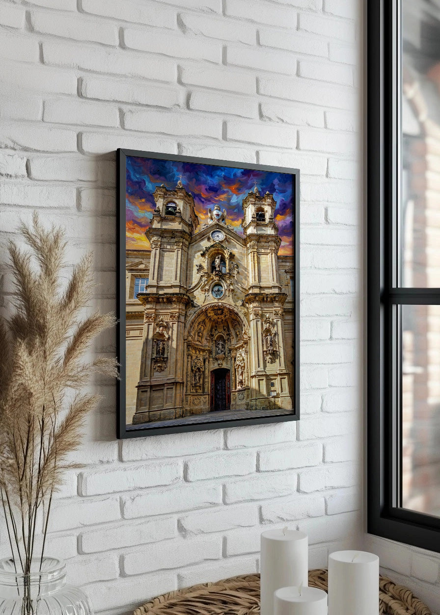 Cuadro Basílica de Santa María de Donostia - Fauvismo