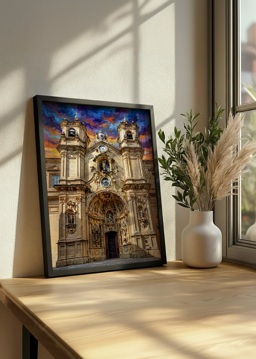 Cuadro Basílica de Santa María de Donostia - Fauvismo