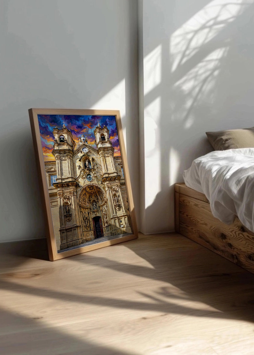Cuadro Basílica de Santa María de Donostia - Fauvismo