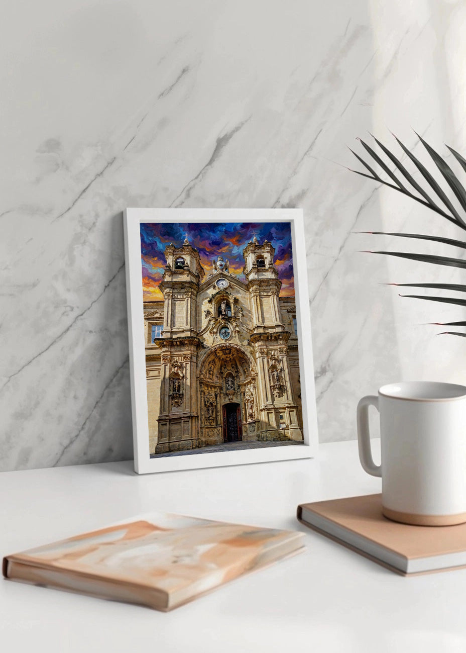 Cuadro Basílica de Santa María de Donostia - Fauvismo
