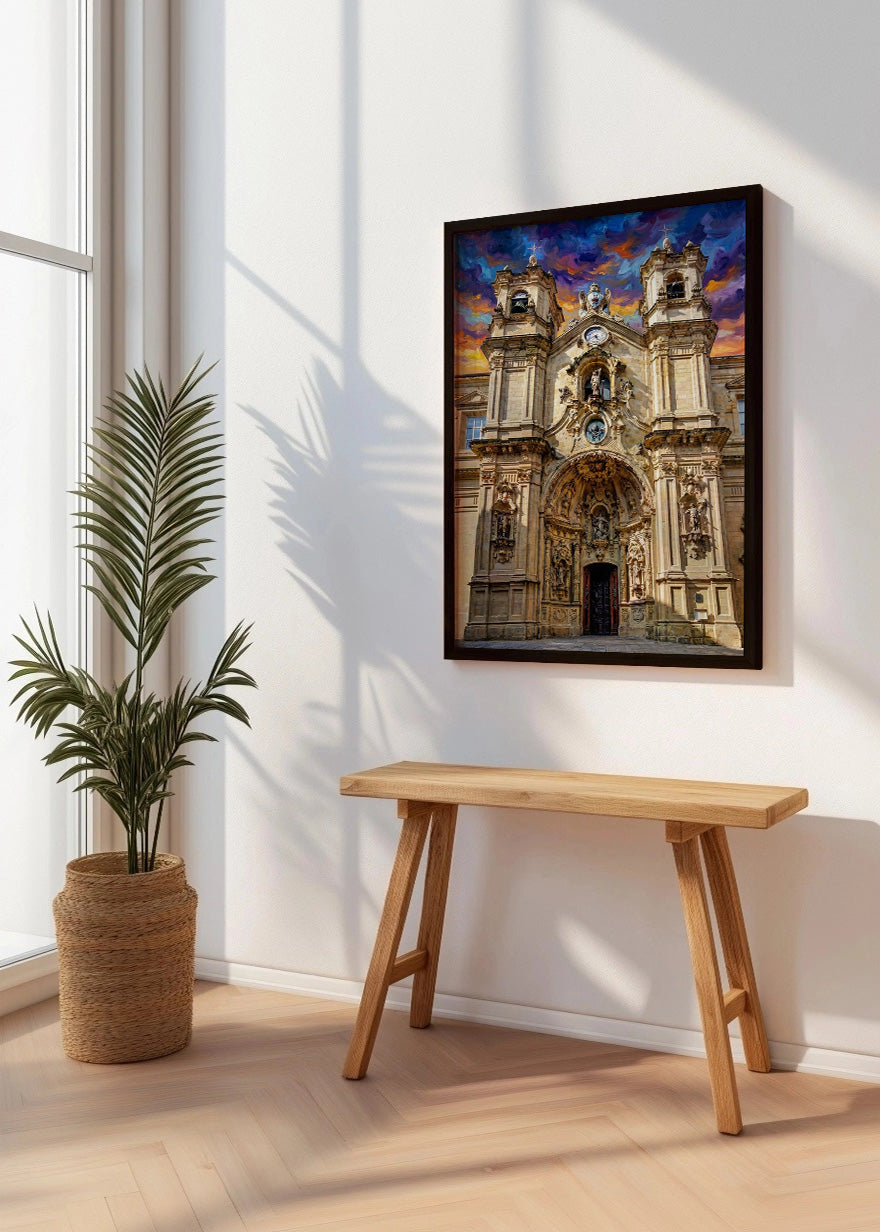 Cuadro Basílica de Santa María de Donostia - Fauvismo