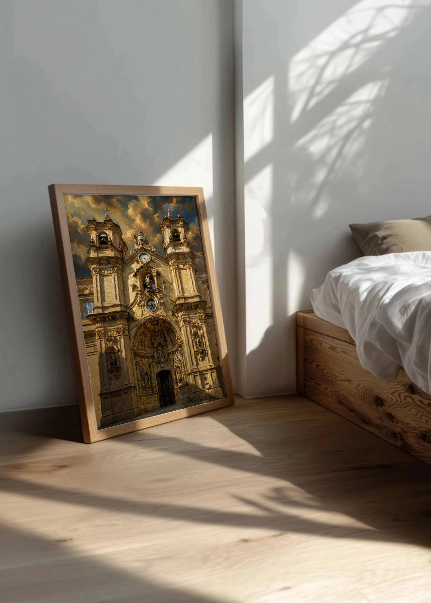 Cuadro Basílica de Santa María de San Sebastián - Barroco