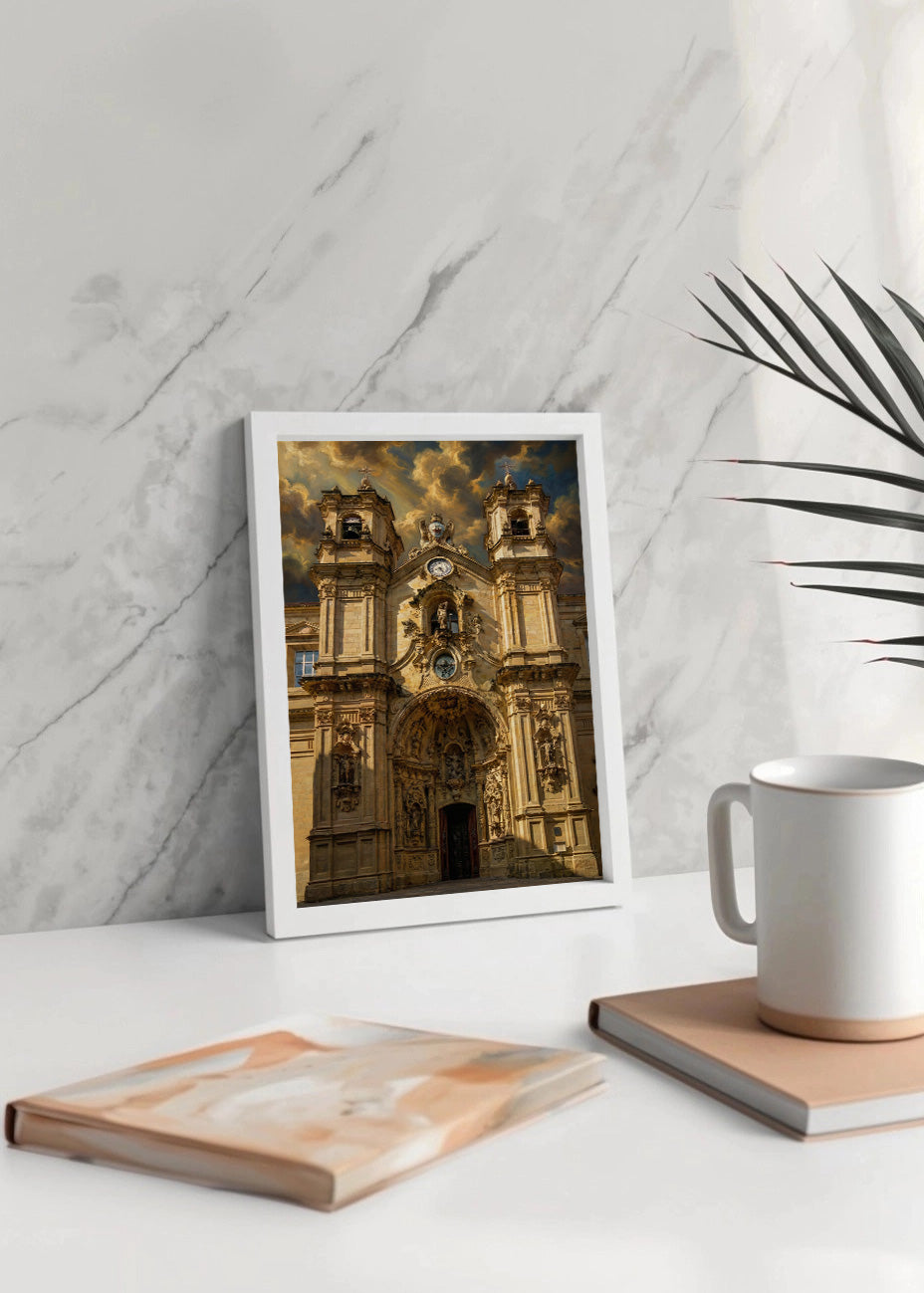 Cuadro Basílica de Santa María de San Sebastián - Barroco