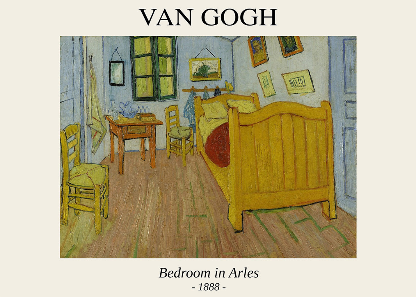 Cuadro Bedroom in Arles (Van Gogh)