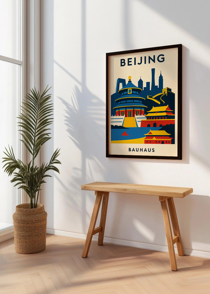 Cuadro Beijing Poster Bauhaus