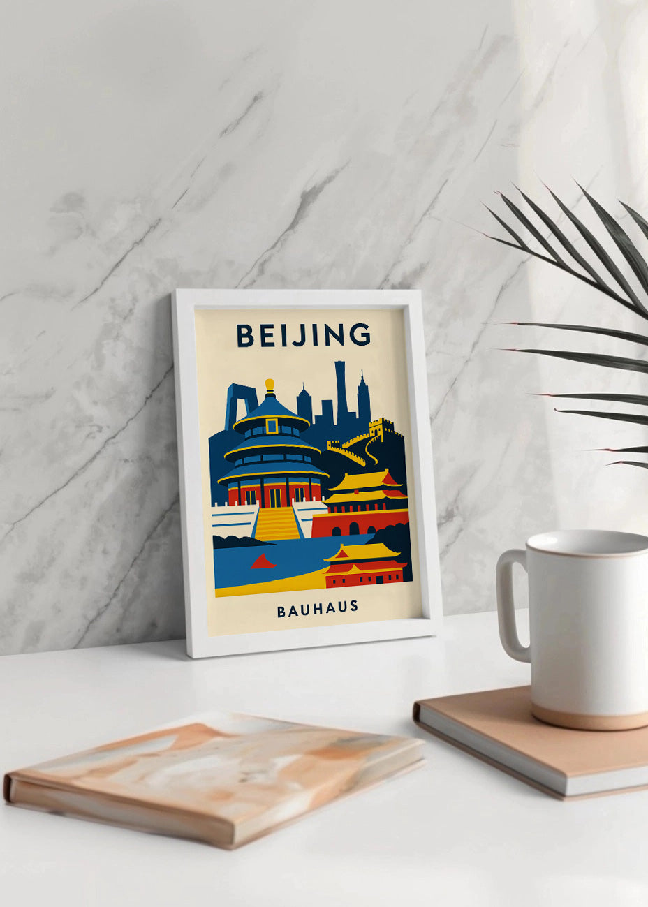 Cuadro Beijing Poster Bauhaus