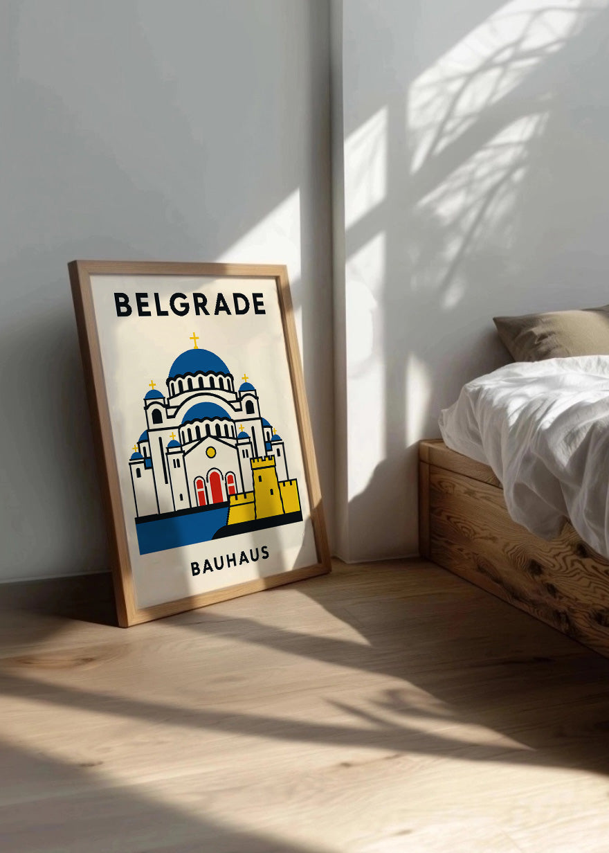 Cuadro Belgrade Poster Bauhaus