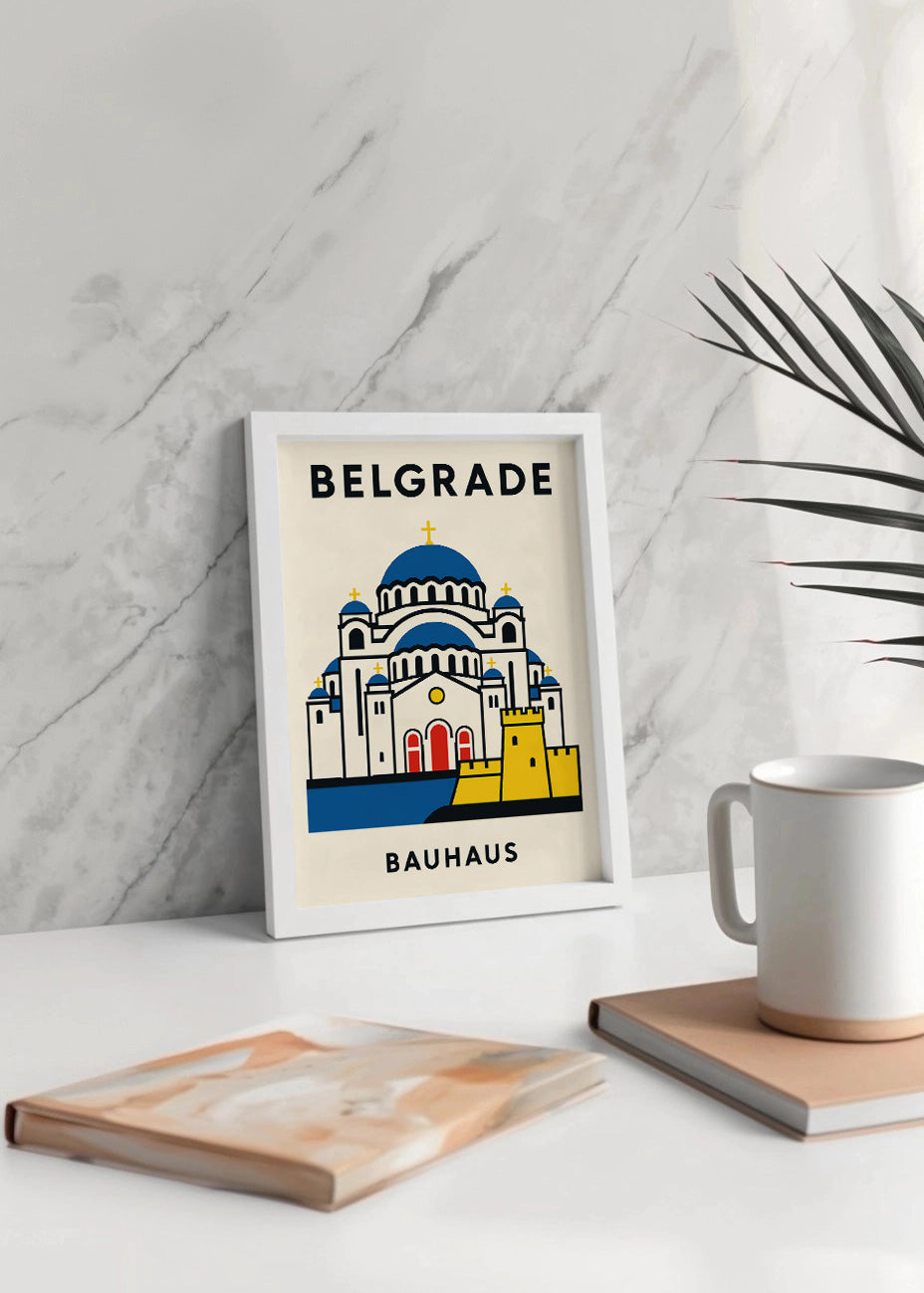 Cuadro Belgrade Poster Bauhaus
