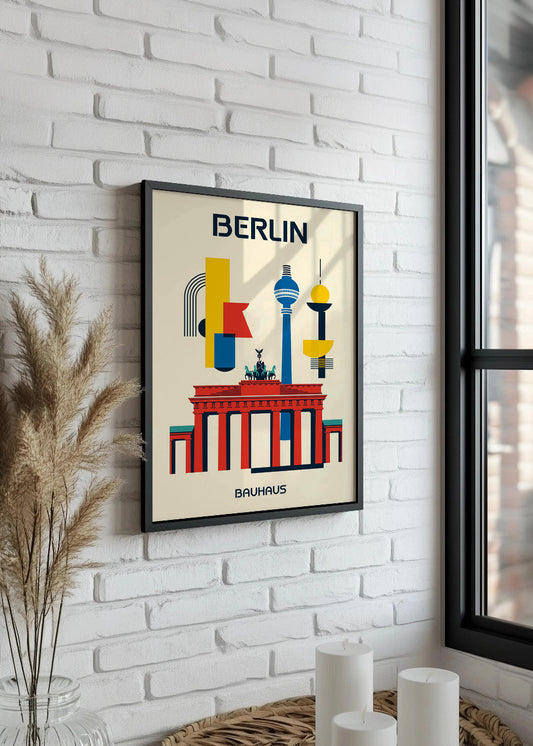 Cuadro Berlin Poster Bauhaus