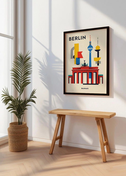 Cuadro Berlin Poster Bauhaus