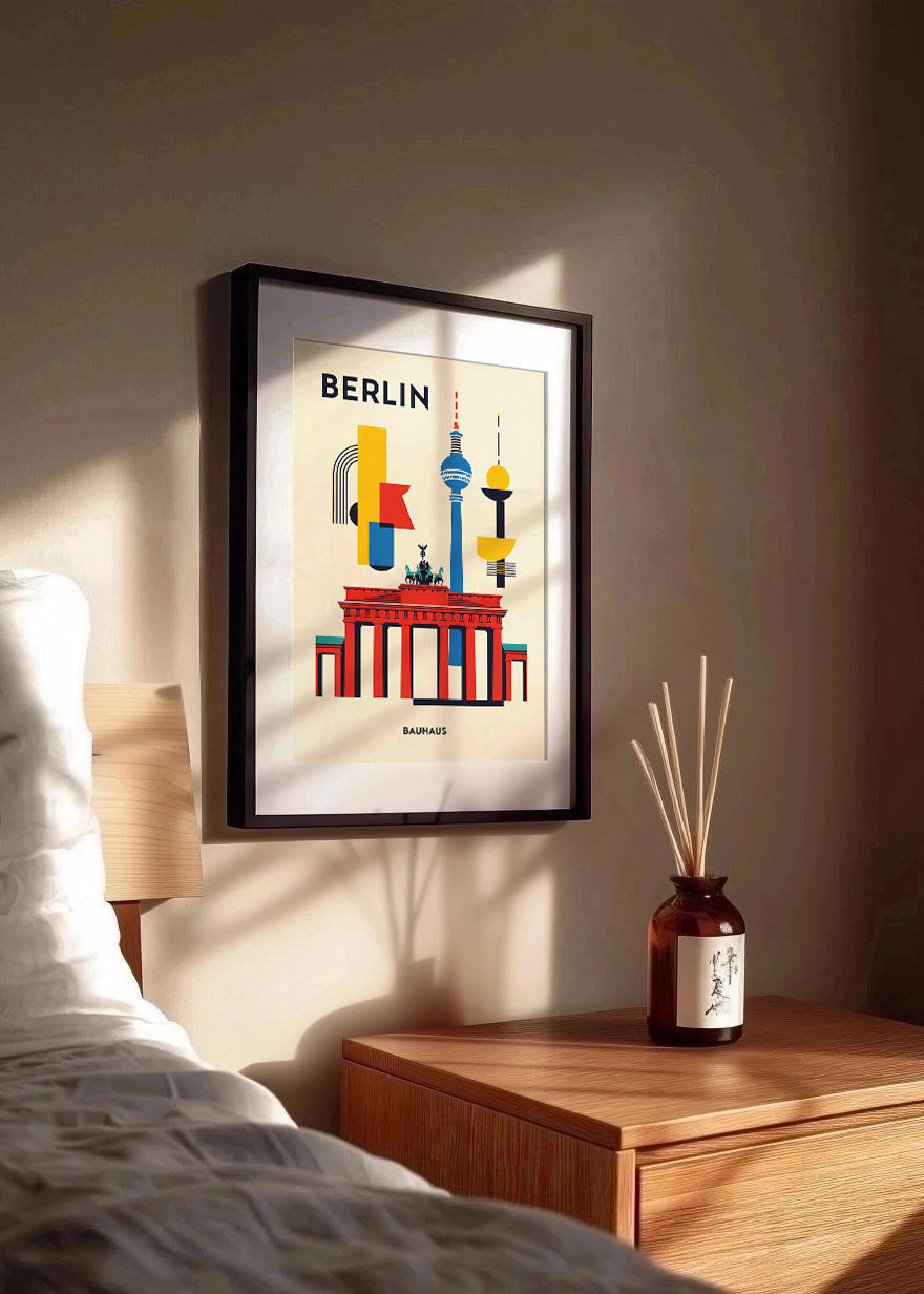 Cuadro Berlin Poster Bauhaus